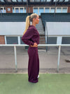 Kat sweatpants - Mørkelilla