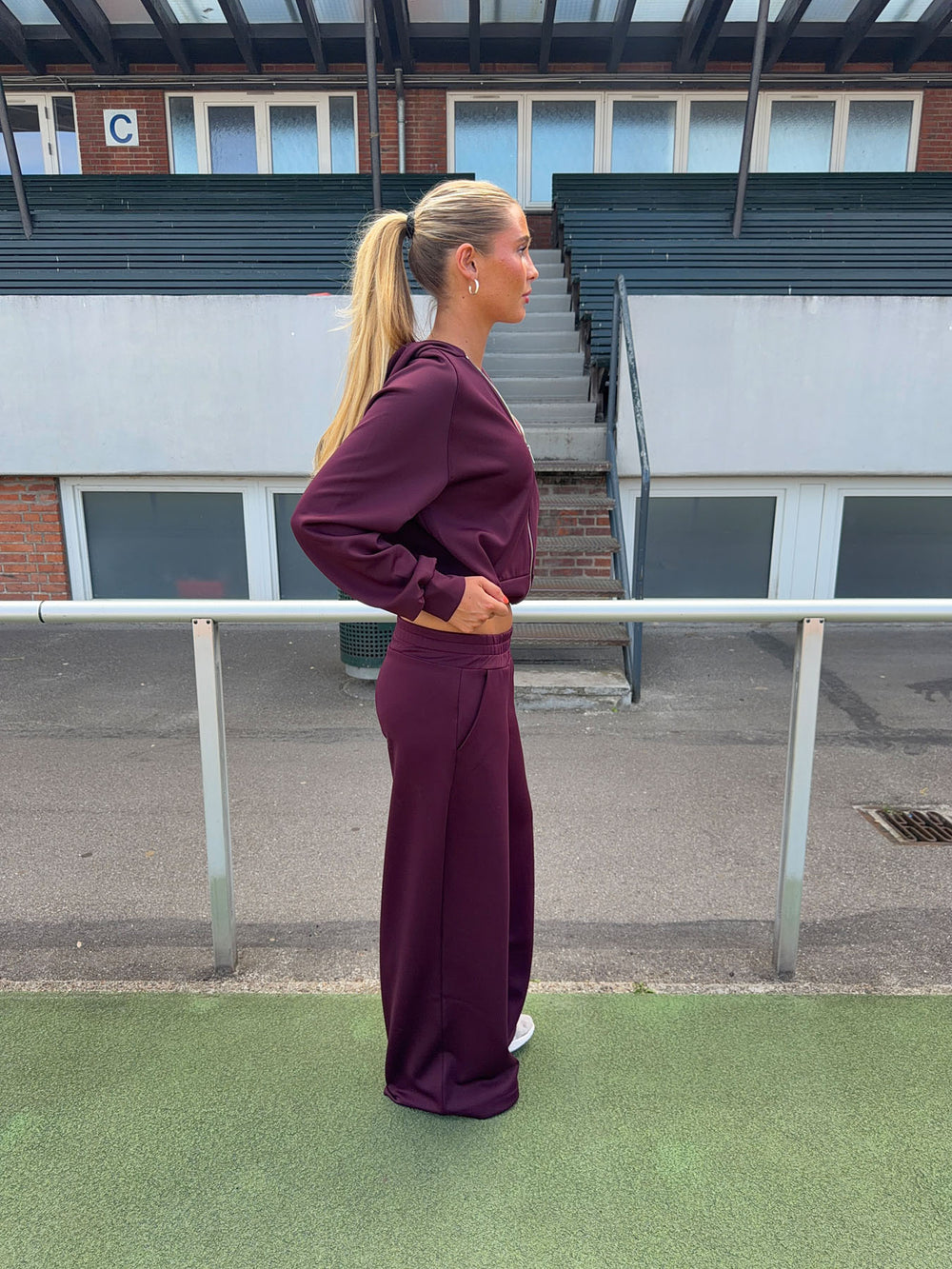 Kat sweatpants - Mørkelilla
