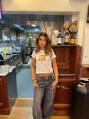 "Sweet life" baby tee - Hvid