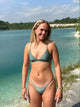 Saint Lucia bikini - kaki grøn