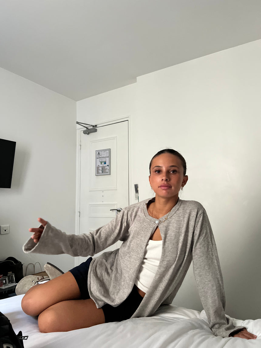 Xenia cardigan - Grå