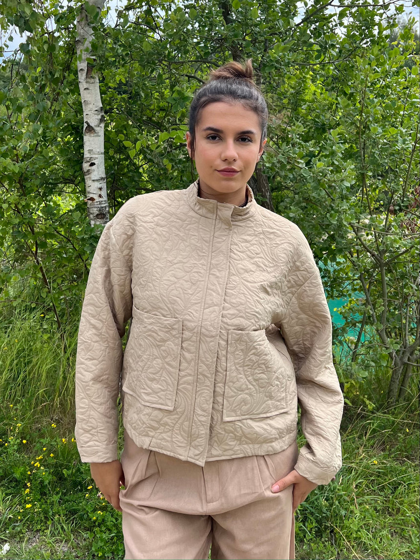 Saba jakke - Beige