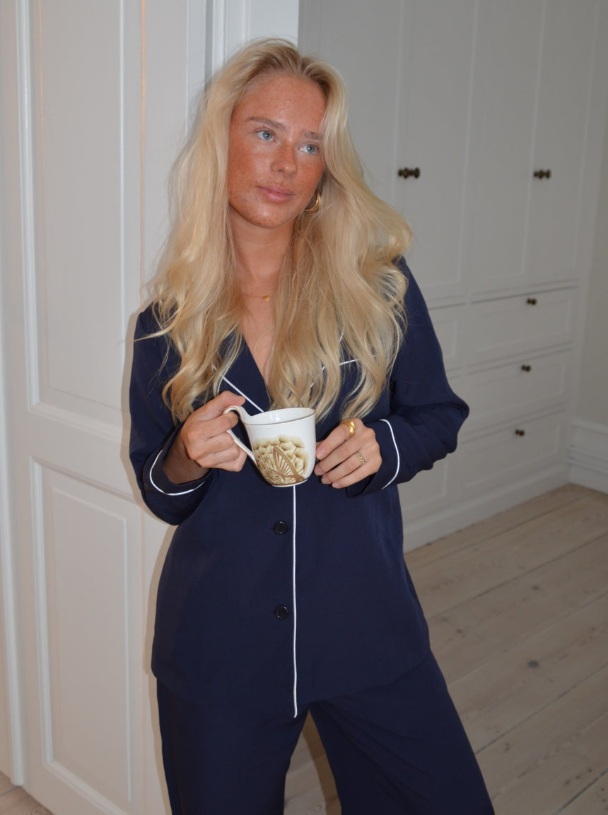 Aurelia pyjamasskjorte - Navy