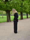 Vibe oversized suit bukser - Sort