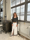 Edelita denim nederdel - Hvid