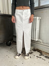 Edelita denim nederdel - Hvid