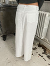Edelita denim nederdel - Hvid