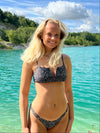 Cayman bikini - sort med prikker