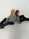 Nuna lavtaljede jeans - Sort