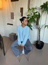 Jamilla mohair cardigan - Lyseblå