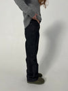 Nuna lavtaljede jeans - Sort