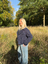 Marigona kort frakke - Navy