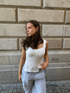 Brigitte top - hvid