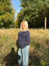 Marigona kort frakke - Navy