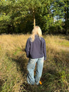 Marigona kort frakke - Navy