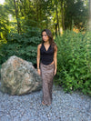Crystal nederdel - Leopard