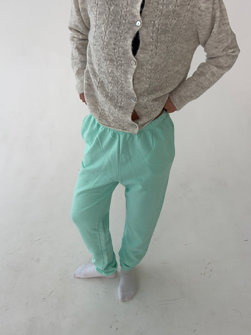 Kylie sweatpants - Mint grøn