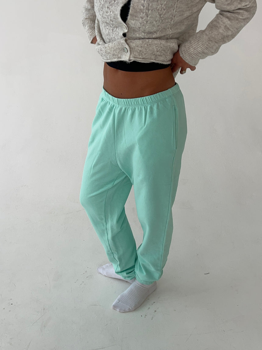 Kylie sweatpants - Mint grøn
