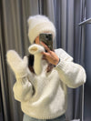 Fluffy hue - Hvid