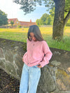 Desideria mohair cardigan - Lyserød
