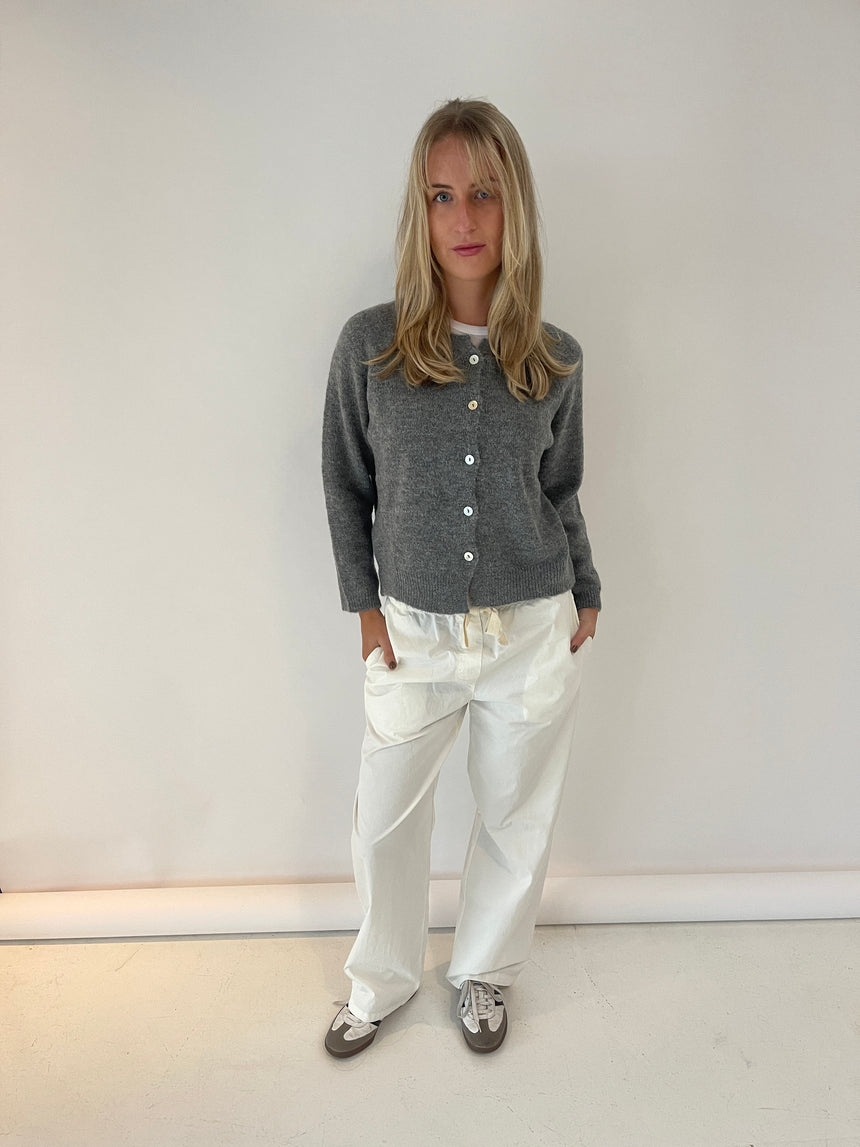 Julia strikket cardigan - grå