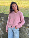 Desideria mohair cardigan - Lyserød