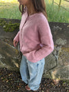 Desideria mohair cardigan - Lyserød