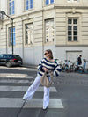 Florence taske i ruskind - Off white