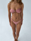 Lidia bandeau bikini - Rosa