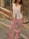 Hadil strik top - Off white