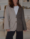 Vivenne duo blazer - Beige/brun