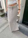 Valeria strik nederdel - Beige