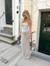 Valeria strik nederdel - Beige