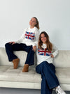 UK flag strik - Hvid