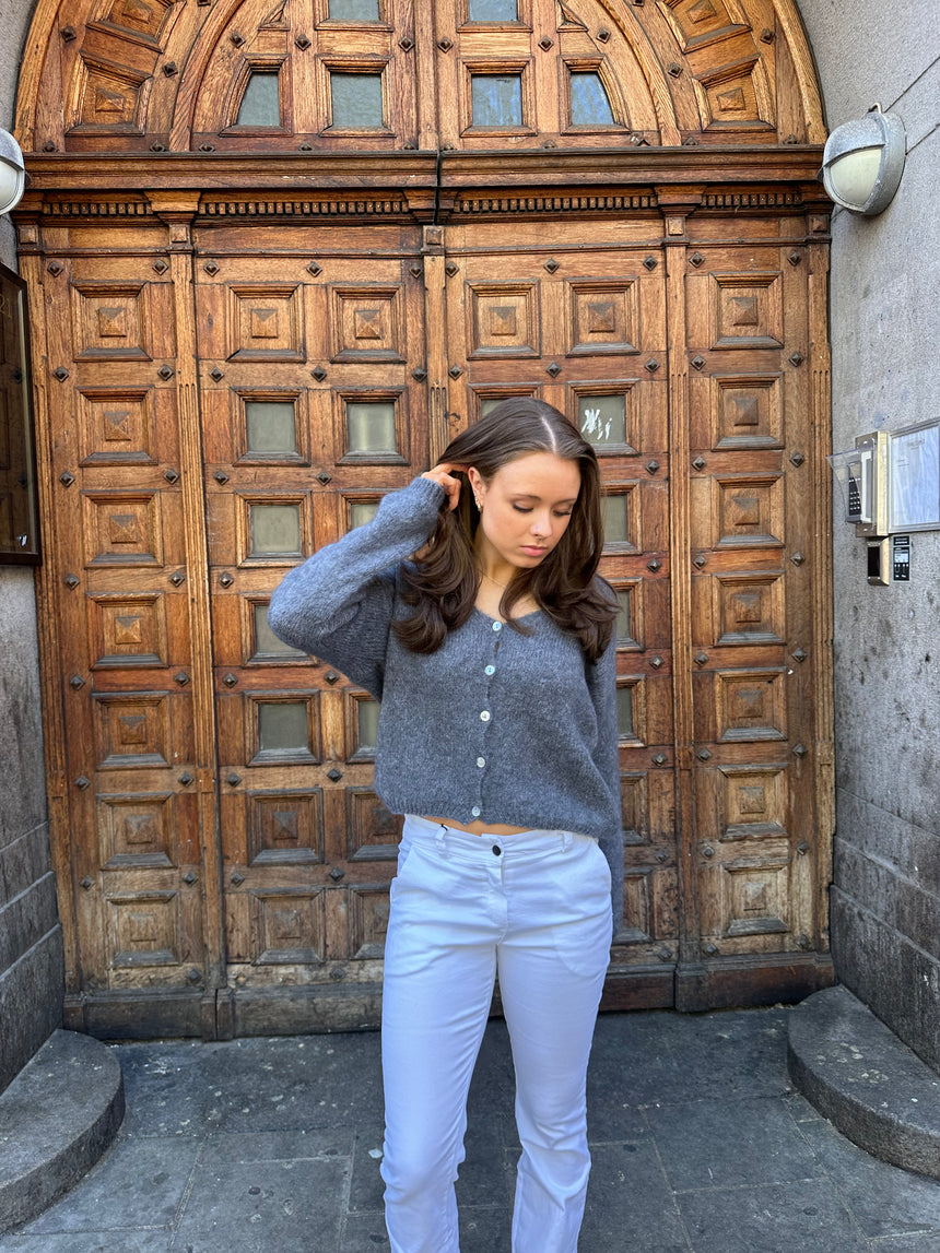 Adelina Cardigan - Grå