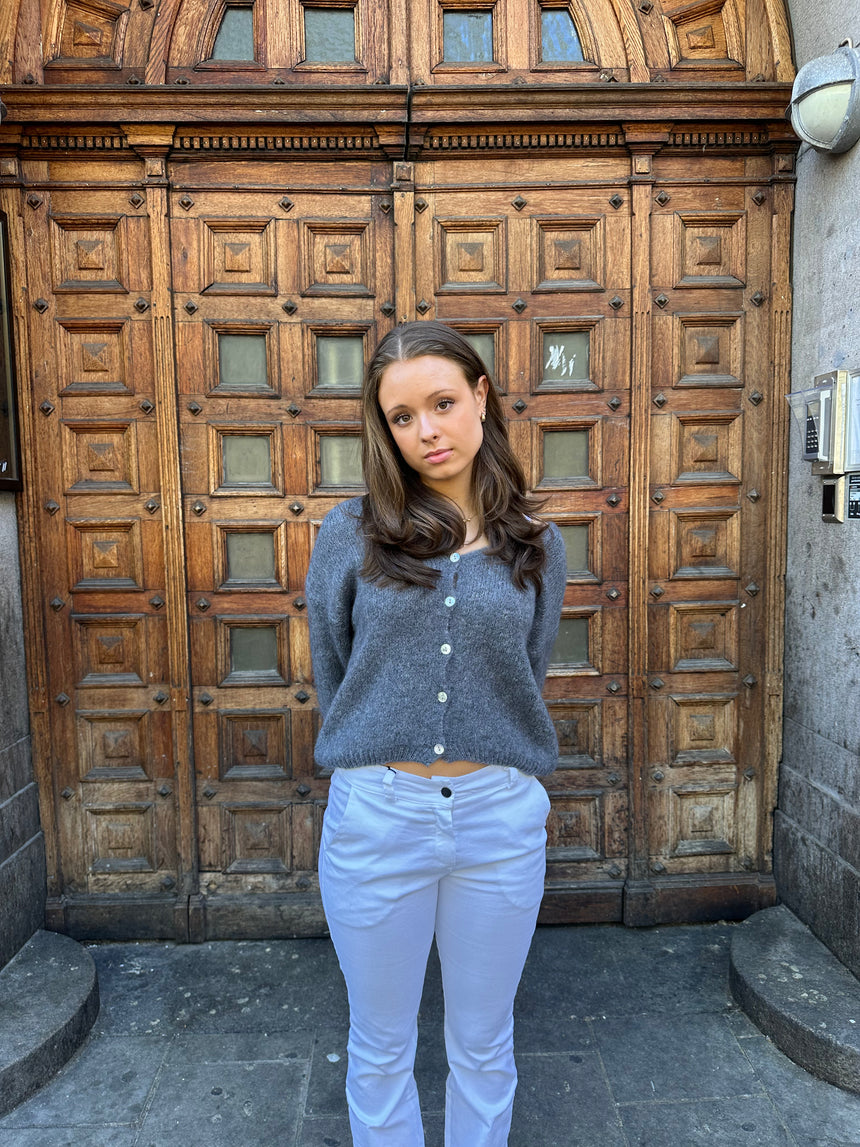 Adelina Cardigan - Grå