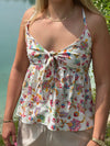 Romy blomster top