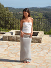 Phoebe tube top - Hvid