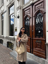 Brasília skuldertaske - Beige