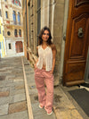 Hadil strik top - Off white