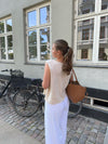 Mathilde Ravn strikvest - Beige