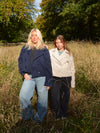 Marigona kort frakke - Navy