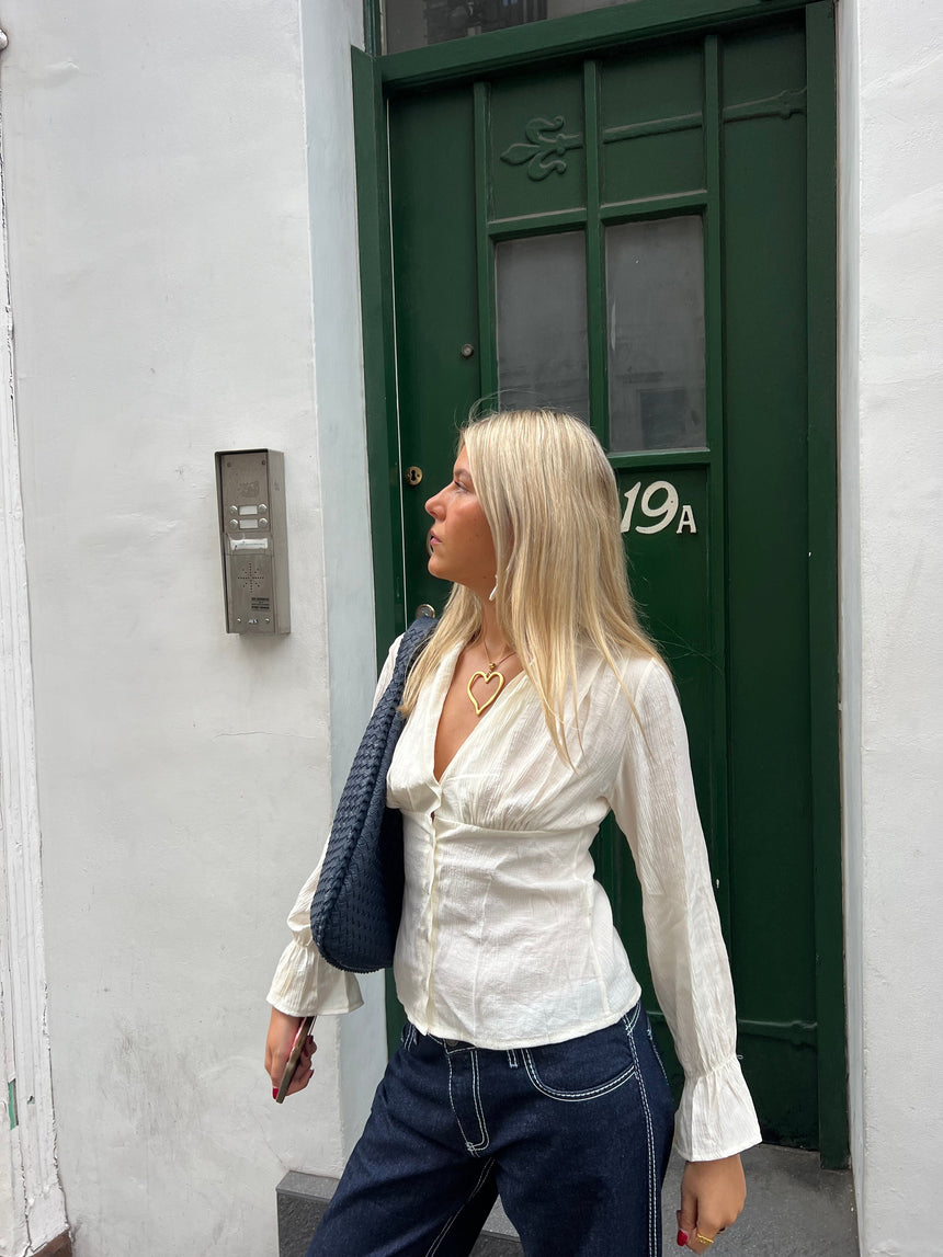 Tindra bluse - Off white