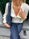 Tindra bluse - Off white