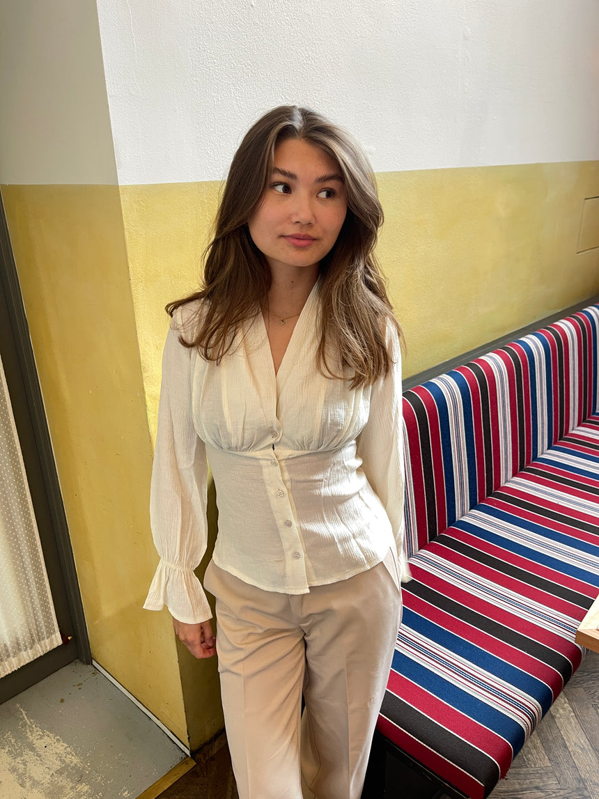 Tindra bluse - Off white