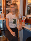 "Romanticize your life" baby tee - Hvid