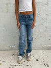 Nyla straight jeans - Lys denim