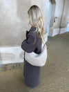 Palma flettet skuldertaske - Beige