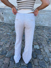 Herringbone bukser - Beige/hvid