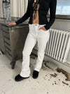 Morina bootcut jeans - Hvid